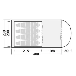 Robens Tente Gonflable Vista 400 -Camp Gear Robens Soldes robens tente gonflable vista 400 3